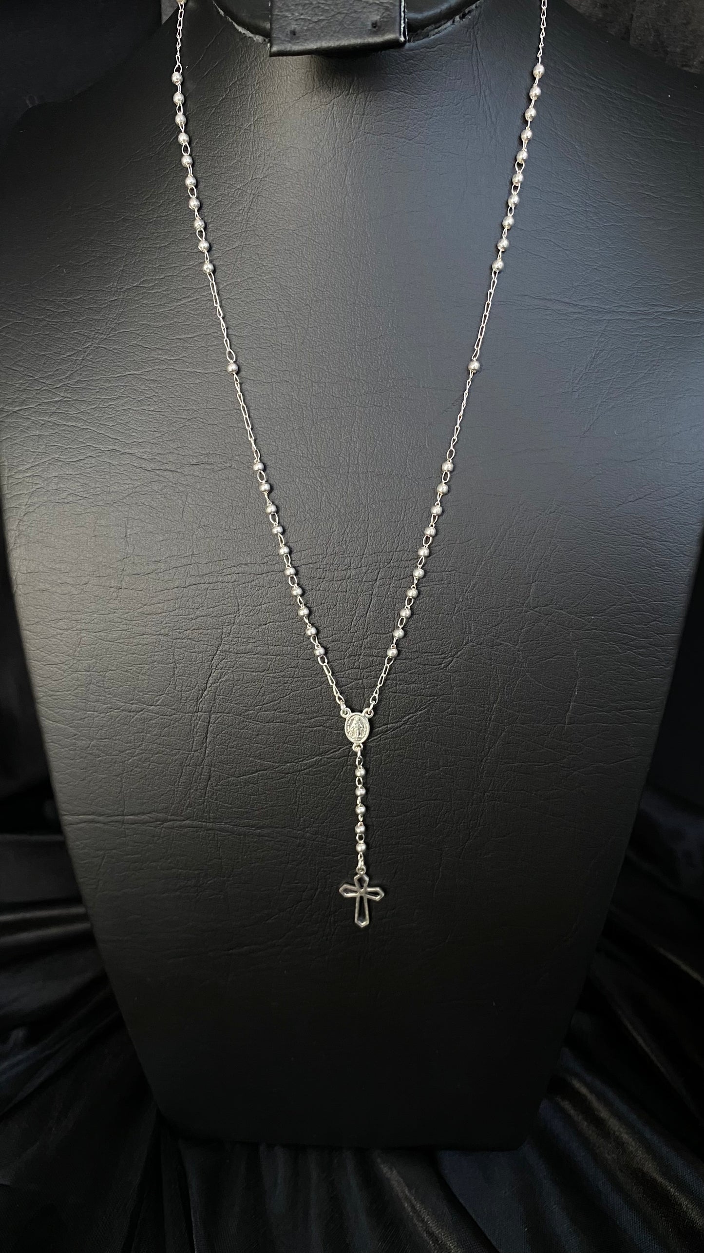 Camándula en Plata Ley 925