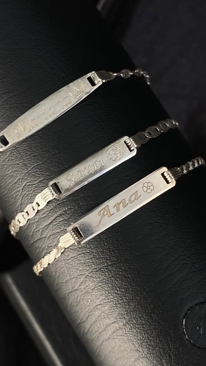 Esclava Personalizada en Plata Ley 925