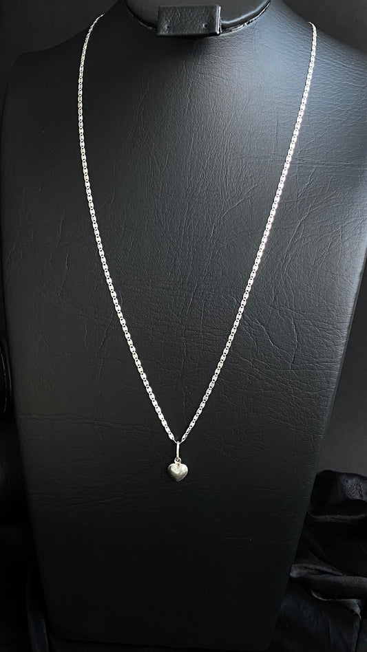 Cadena diamantada Plata 925 + Dije