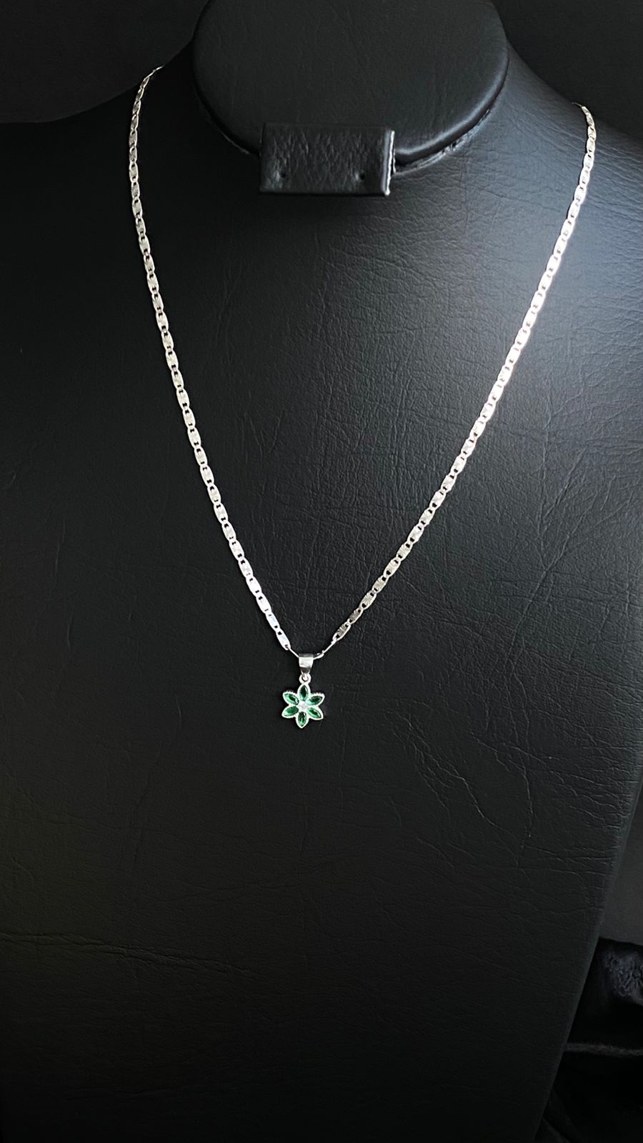 Cadena diamantada Plata 925 + Dije