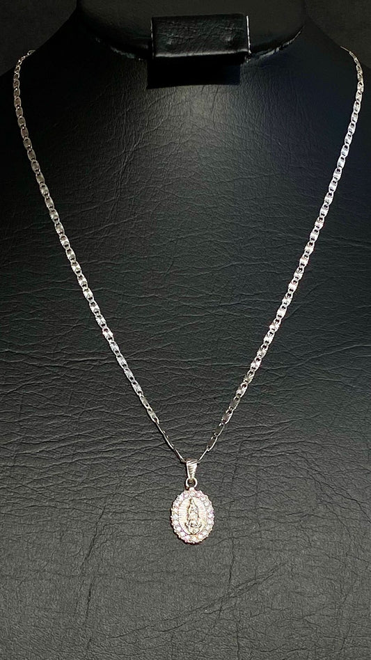 Cadena Diamantada Plata 925
