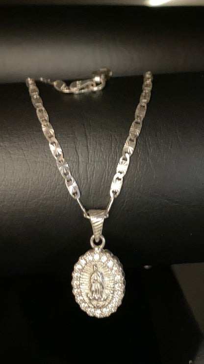 Cadena Diamantada Plata 925