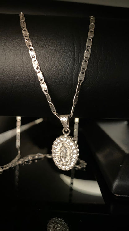 Cadena Diamantada Plata 925